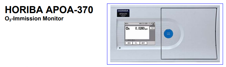 日本HORIBA臭氧监测仪APOA-370