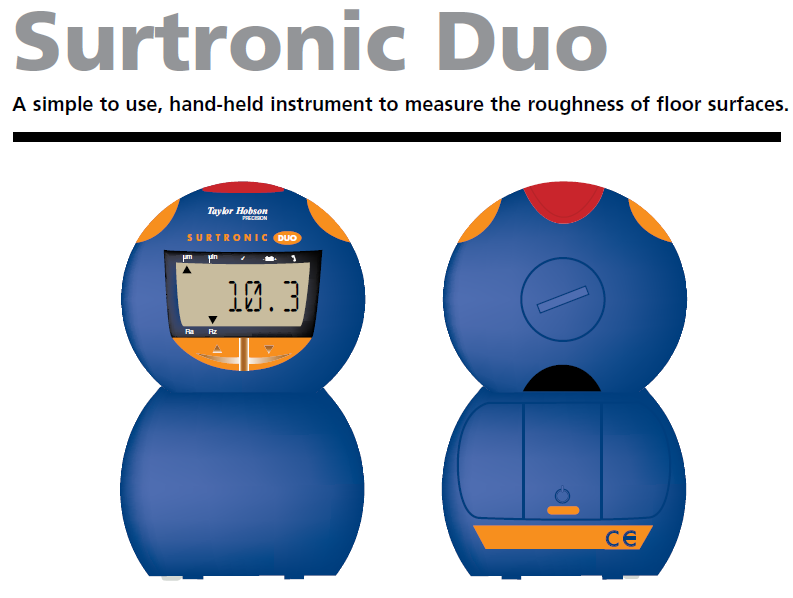  Taylor Hobson Surtronic Duo地板表面粗糙度检测仪