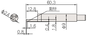 极小孔检出器尺寸