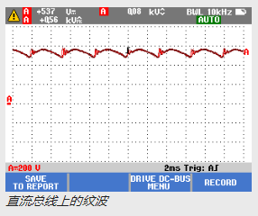 直流总线上的纹波