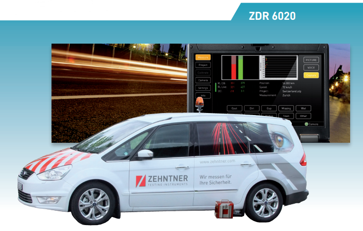 Zehntner ZDR 6020 车载动态逆反射测量仪