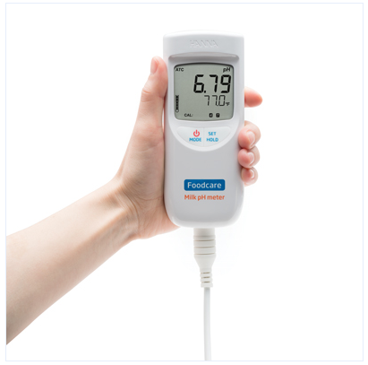 哈纳HI99161 食品/乳制品酸度pH温度测定仪