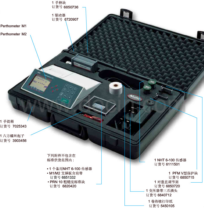 德国马尔 Mahr Perthometer M2粗糙度仪仪器箱